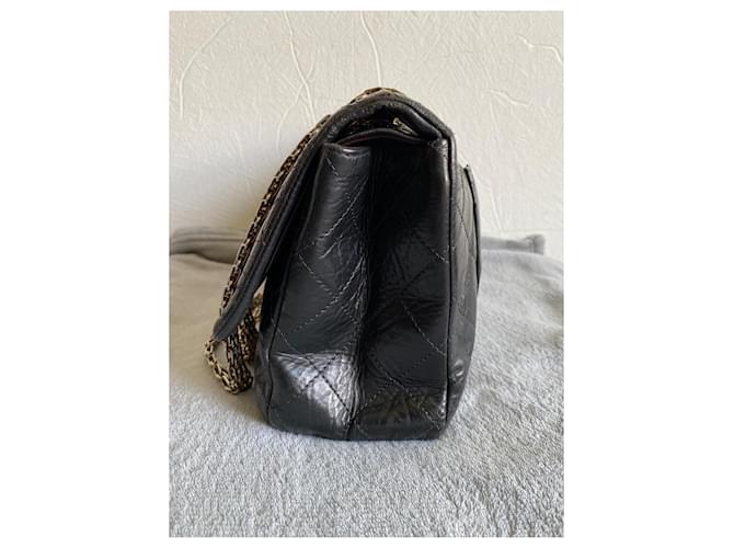 Chanel 2.55 Maxi (228) Nero - vista 5