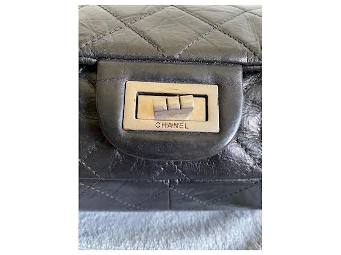 Chanel 2.55 Maxi (228) Nero - vista 7