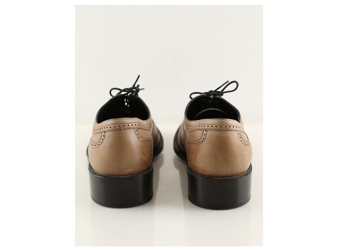 Bottega Veneta Scarpe stringate in pelle marrone - vista 2