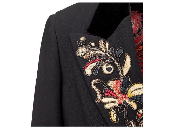 Blazer bordado Etro Negro - vista 6