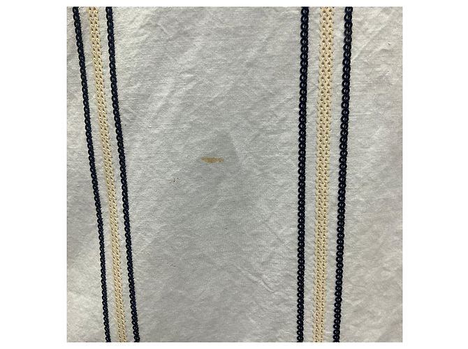 Vestido camisero de algodón a rayas azul claro con cintura baja Brunello Cucinelli - vista 6