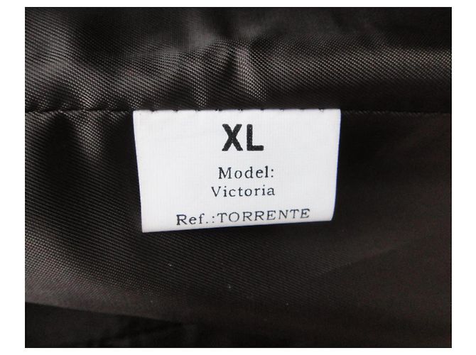 Abrigo Torrente de lana marrón oscuro XL - vista 4
