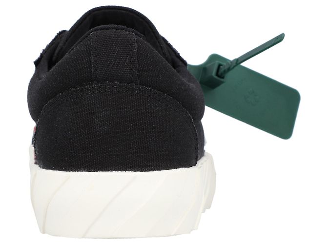 Off White Sneaker basse in tela vulcanizzata Off-White Nero - vista 3