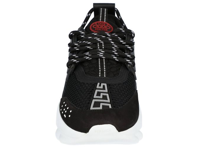 Versace Sneaker reazione a catena nera - vista 3