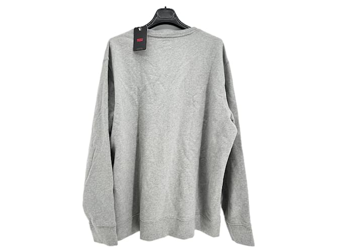 Felpa Levi's in cotone grigia XXL Grigio - vista 2