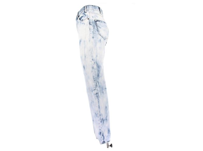 Jeans Tie Dye Céline Azul y Blanco - vista 4