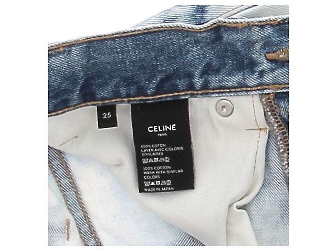 Jeans Tie Dye Céline Azul y Blanco - vista 5