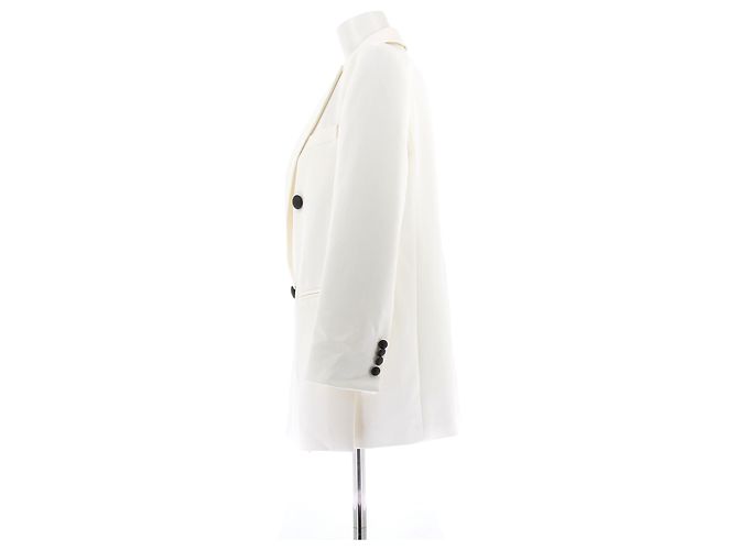 Emporio Armani Blazer Weiß Viscose - Ansicht 4