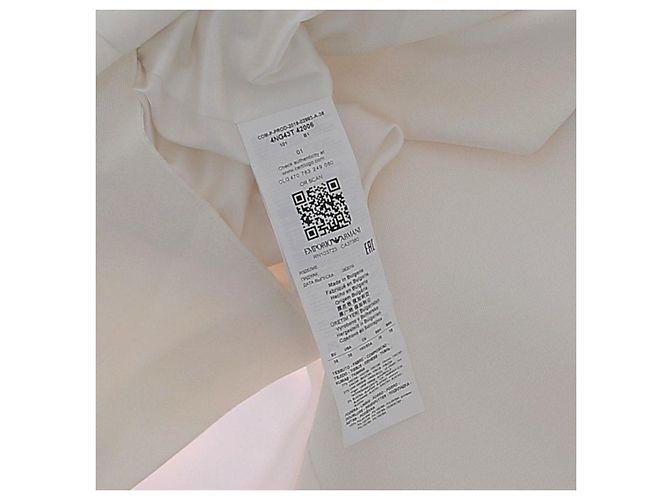 Emporio Armani Blazer Weiß Viscose - Ansicht 7