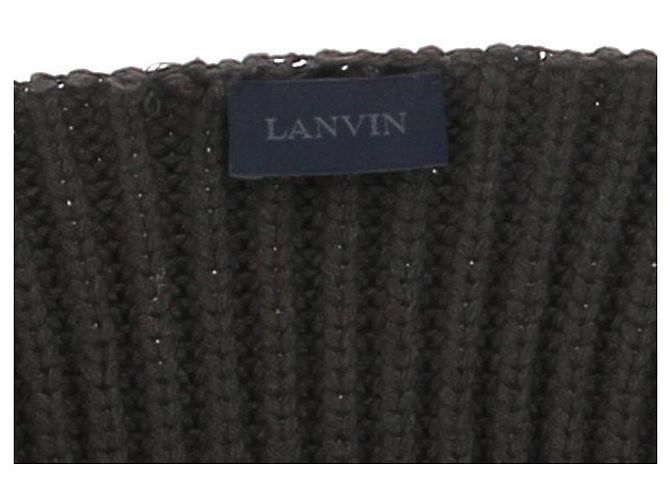 Lanvin Wollcardigan in Khaki mit Reißverschluss - Ansicht 5