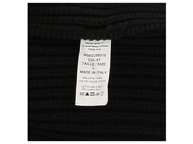 Lanvin Wollcardigan in Khaki mit Reißverschluss - Ansicht 6