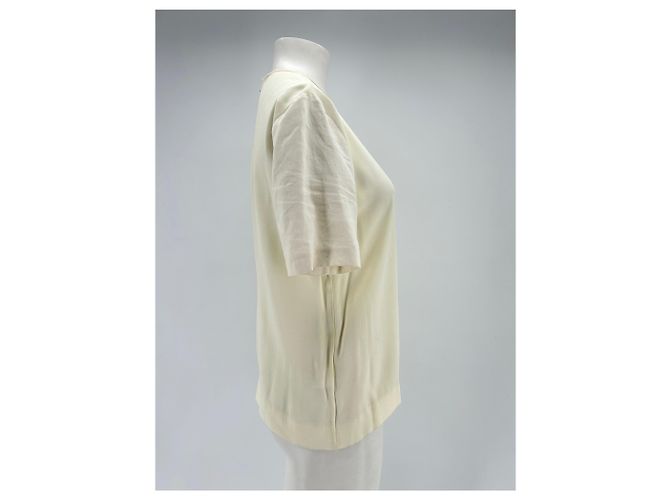 Marni T-Shirt aus Viskose in Ecru Beige - Ansicht 3