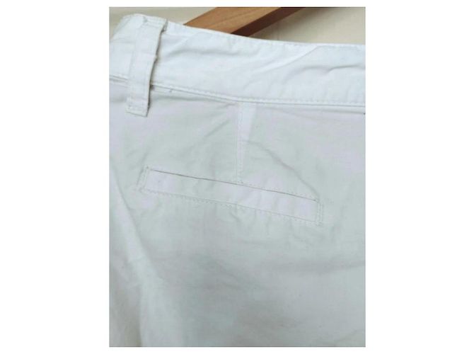 Jean Paul Gaultier Pantalón Casual Recto de Algodón Blanco - vista 11