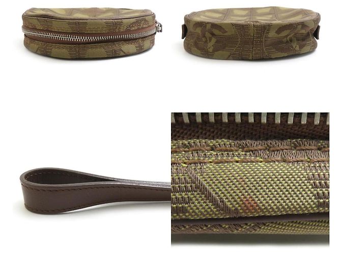 Bolso Chanel marrón y caqui Castaño - vista 4
