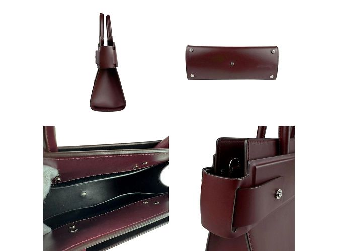 Borsa in pelle Givenchy Horizon - vista 3