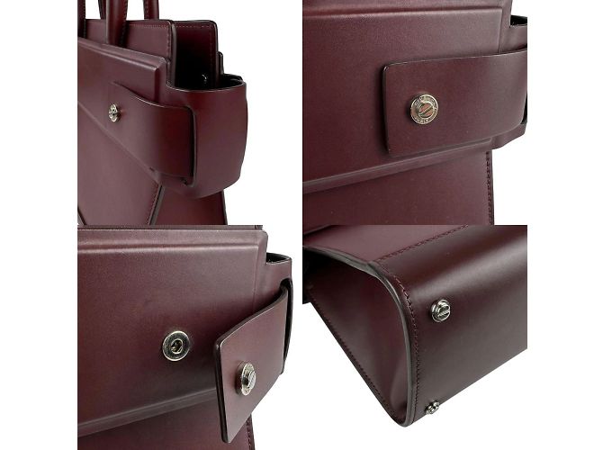 Borsa in pelle Givenchy Horizon - vista 4
