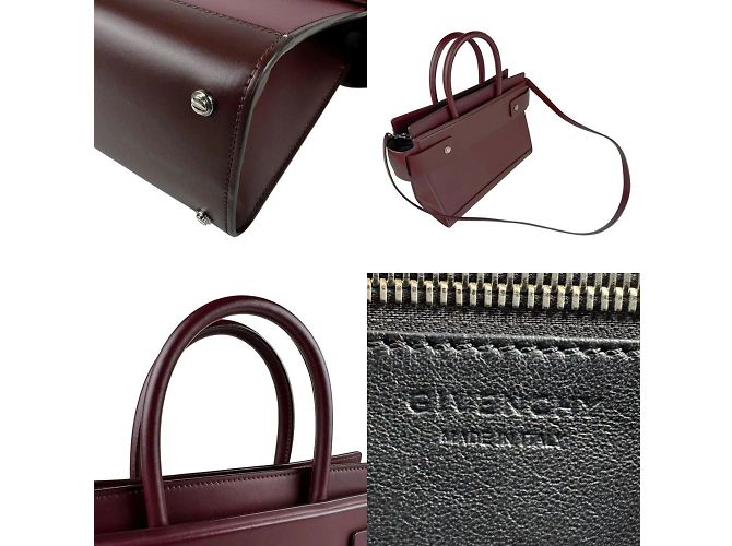 Borsa in pelle Givenchy Horizon - vista 5
