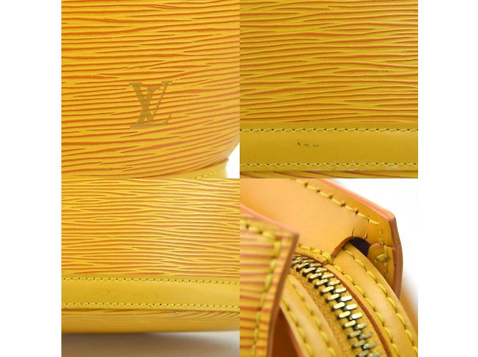 Borsa a Spalla Saint Jacques Epi Louis Vuitton Giallo - vista 4