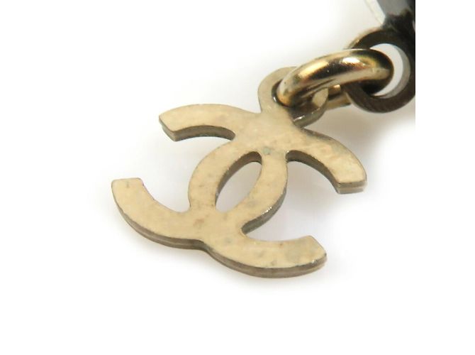 Orecchini in oro nero e bianco di Chanel D'oro - vista 4
