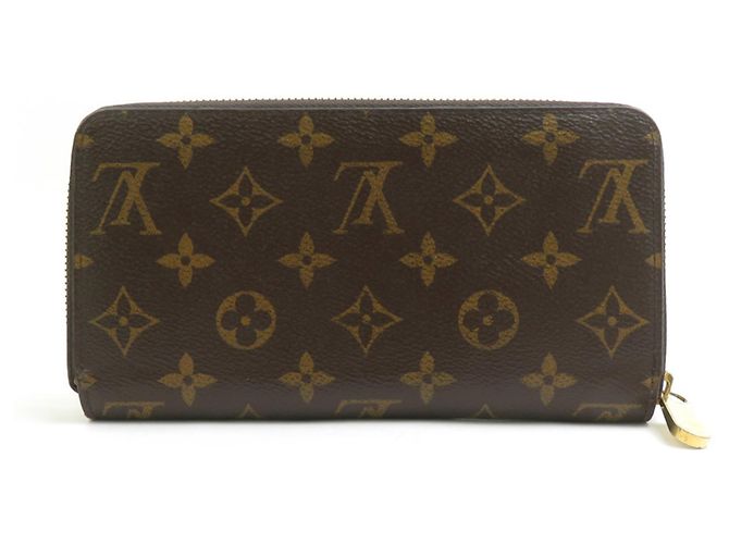 Cartera larga Zippy Monogram Louis Vuitton Castaño Monograma - vista 2