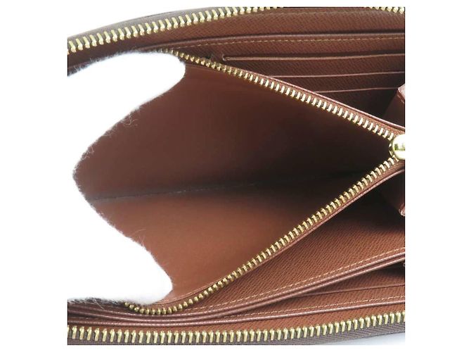 Cartera larga Zippy Monogram Louis Vuitton Castaño Monograma - vista 4