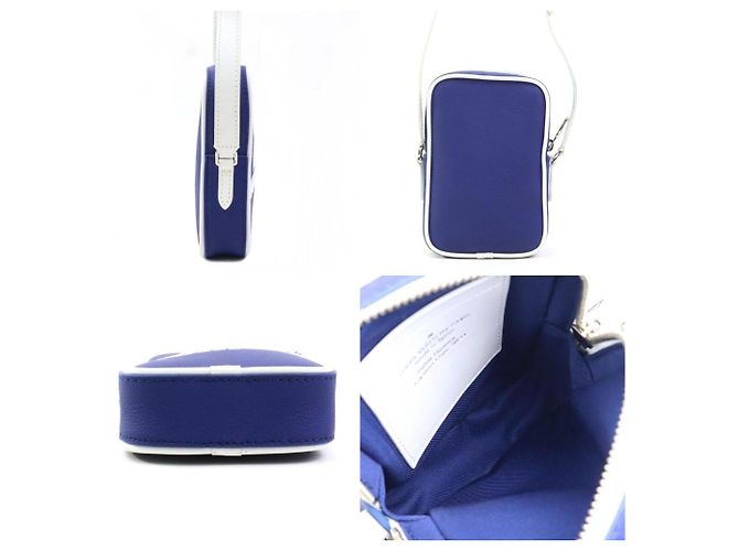 Borsa a Spalla Louis Vuitton Bianco Blu - vista 2