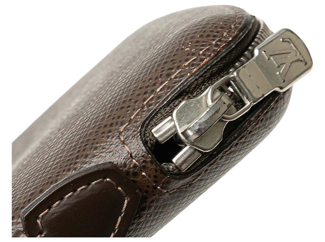 Louis Vuitton Brown Taiga Atoll Organizer Dark brown - view 10
