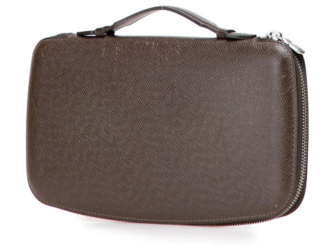 Louis Vuitton Brown Taiga Atoll Organizer Dark brown - view 2