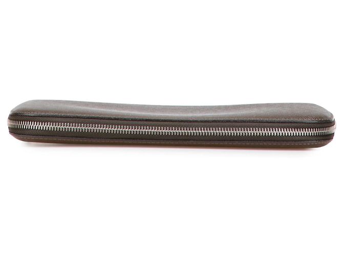 Louis Vuitton Brown Taiga Atoll Organizer Dark brown - view 3