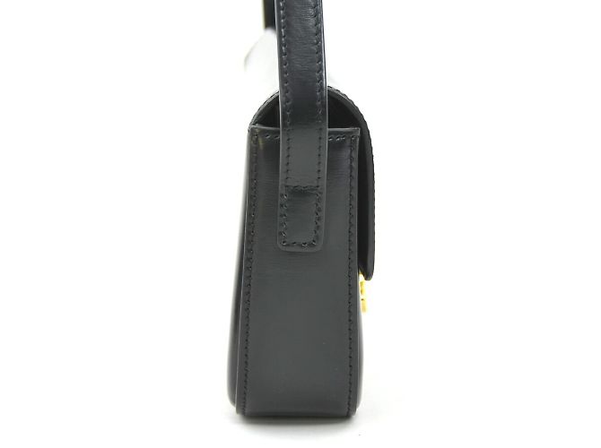 Céline Celine Triomphe Schultertasche Schwarz - Ansicht 2