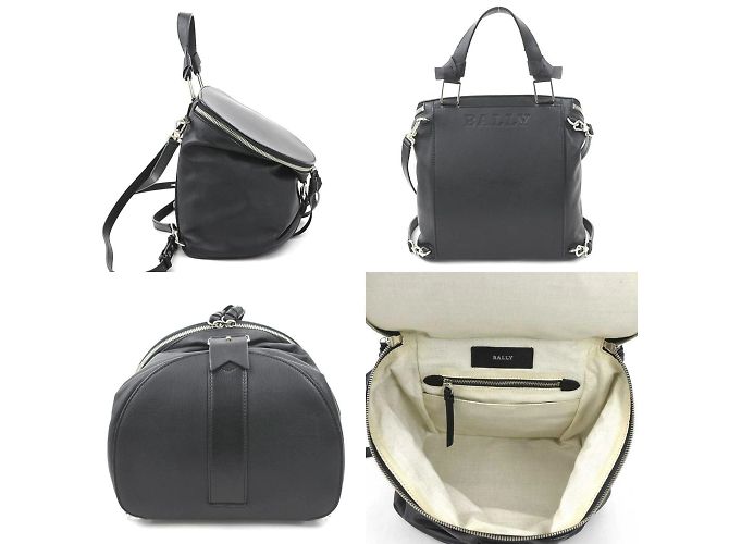 BALLY HARRYET SM Borsa a Spalla in Pelle Nero - vista 2