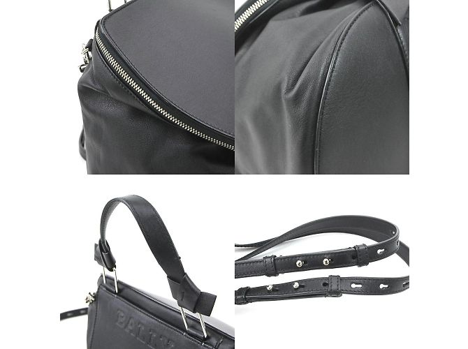 BALLY HARRYET SM Borsa a Spalla in Pelle Nero - vista 3