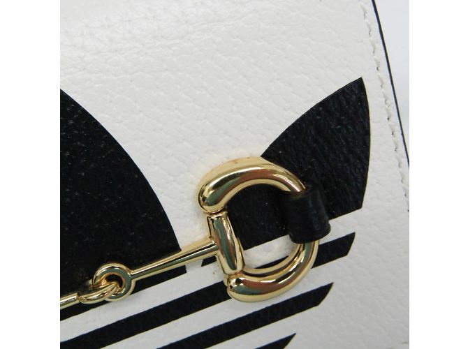 Gucci x Adidas Portafoglio in Pelle con Catena/Spalla per Donne - vista 11