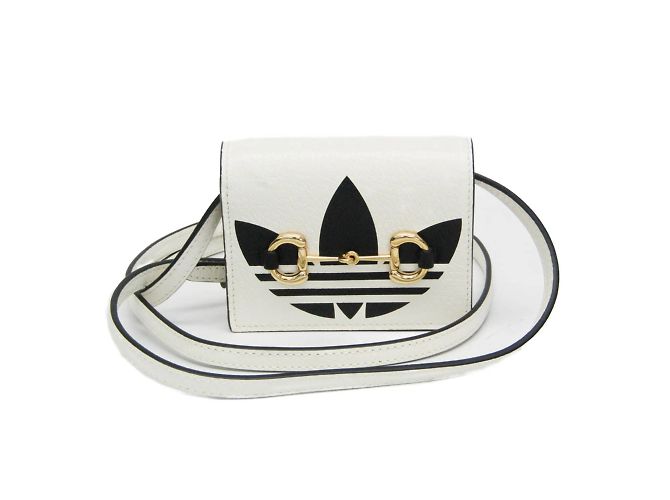 Gucci x Adidas Portafoglio in Pelle con Catena/Spalla per Donne - vista 2