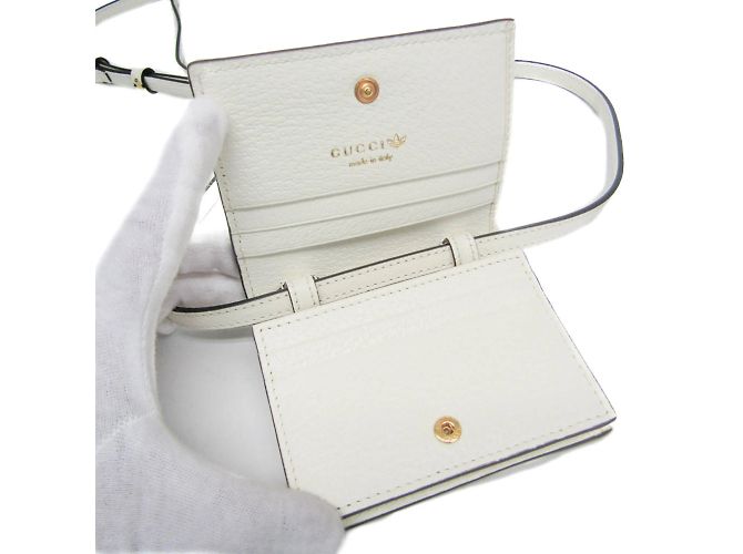 Gucci x Adidas Portafoglio in Pelle con Catena/Spalla per Donne - vista 4
