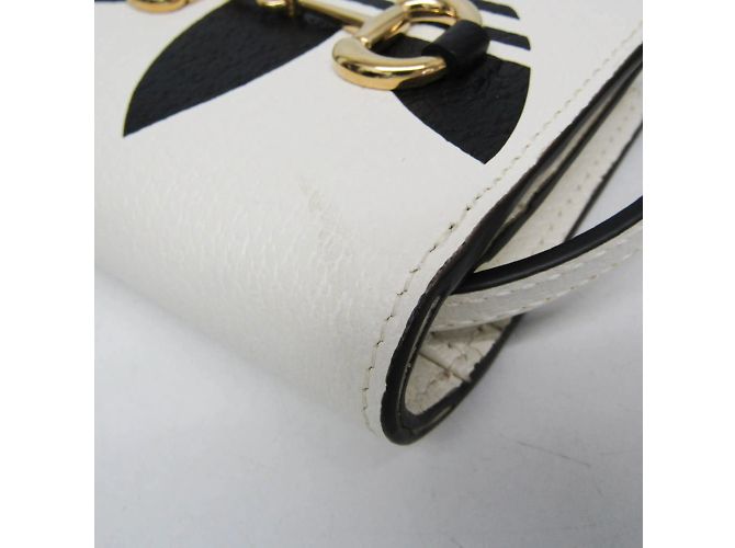 Gucci x Adidas Portafoglio in Pelle con Catena/Spalla per Donne - vista 8
