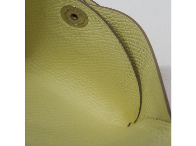 Tarjetero de cabra Calvi Duo de Hermès Crudo - vista 10