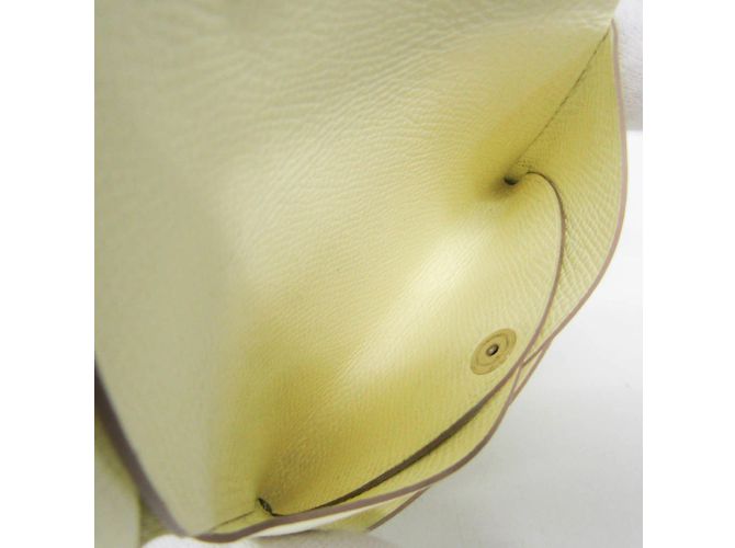 Tarjetero de cabra Calvi Duo de Hermès Crudo - vista 5