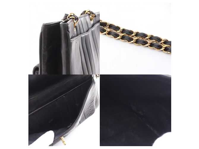 Borsa Tote Chanel Mademoiselle Nero - vista 10
