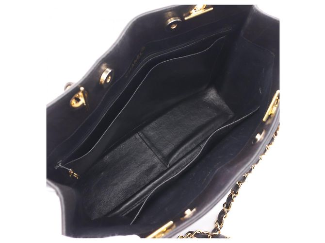 Borsa Tote Chanel Mademoiselle Nero - vista 4
