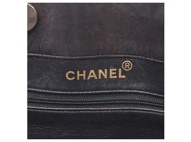 Borsa Tote Chanel Mademoiselle Nero - vista 5