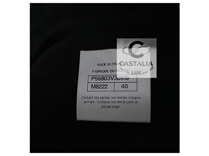 Chanel Kosmopolitische schwarze Tweedjacke 40 FR 13K$ - Ansicht 15