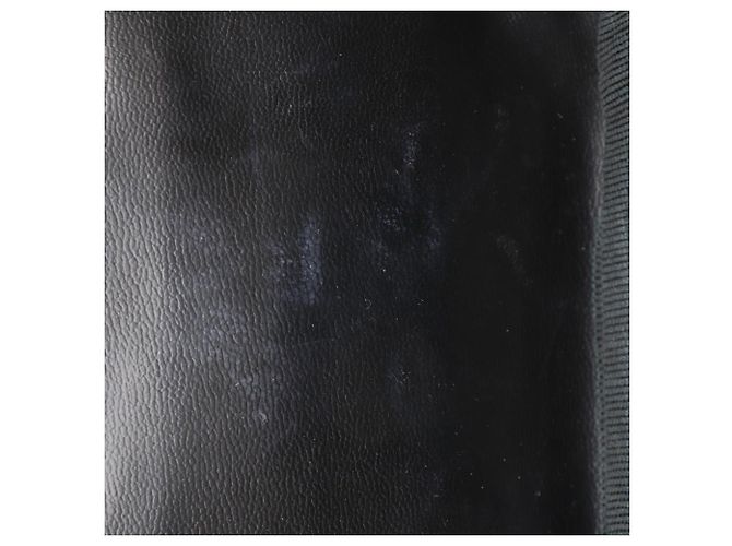 Pochette Vanity Chanel Vintage in Pelle di Agnello Nera Nero - vista 11