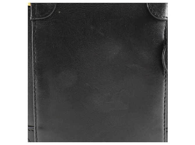Pochette Vanity Chanel Vintage in Pelle di Agnello Nera Nero - vista 7
