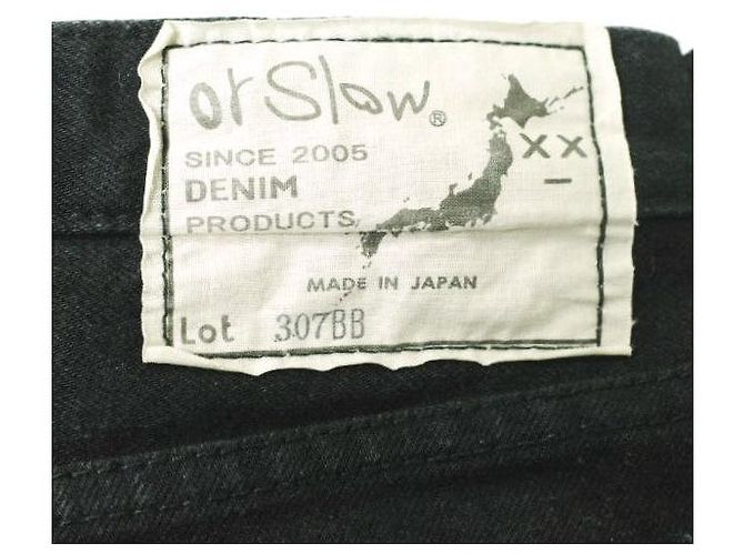 Autre Marque orslow x BEAMS BOY skinny jeans Negro - vista 8