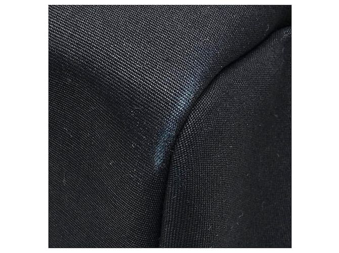 Hermès Herbag Cabas GM Toile Officier Leder Tragetasche Blau Marineblau - Ansicht 6