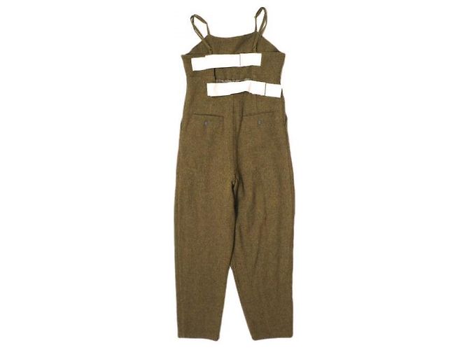 Autre Marque Tweed-Jumpsuit LEINWANDE Braun - Ansicht 2