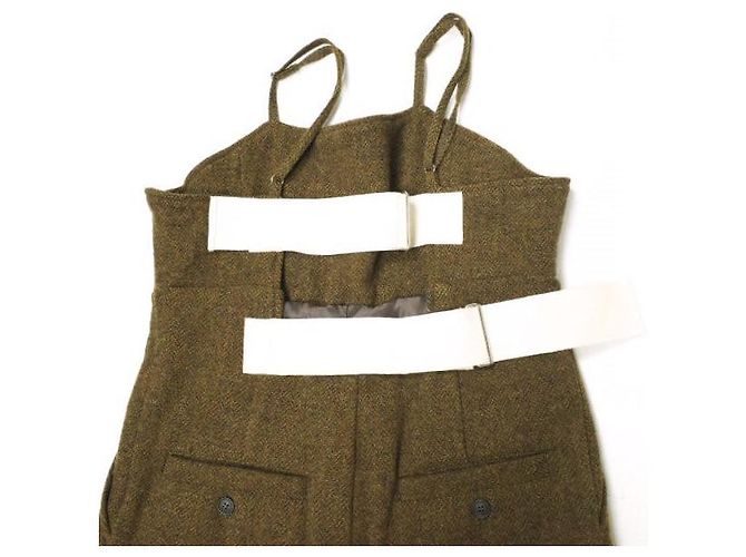 Autre Marque Tweed-Jumpsuit LEINWANDE Braun - Ansicht 6