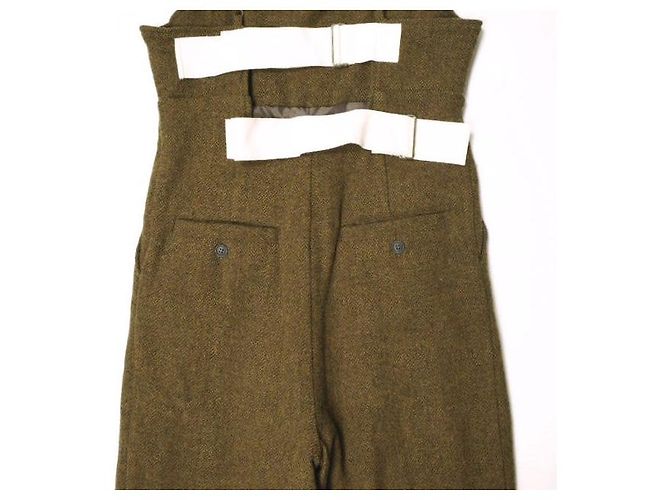 Autre Marque Tweed-Jumpsuit LEINWANDE Braun - Ansicht 7