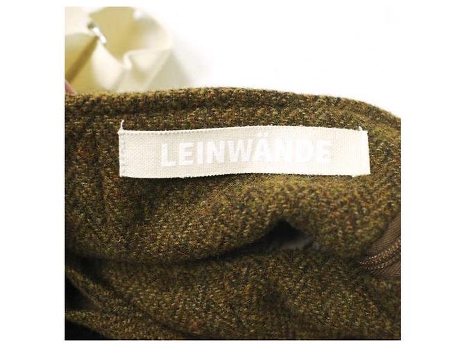 Autre Marque Tweed-Jumpsuit LEINWANDE Braun - Ansicht 9